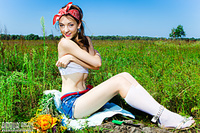 Tiny tit free erotic photography virgins in field