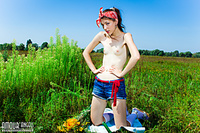 Tiny tit free erotic photography virgins in field
