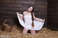 Slim secret teen pics with braid hair