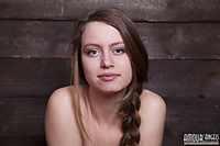Slim secret teen pics with braid hair