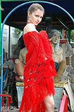 Russian girls hq erotica pics in red