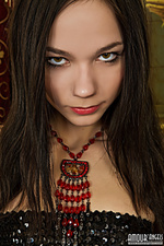 Russian erotic art photography girls in red stockings