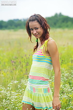 Nude pretty amour angels teens in flowers