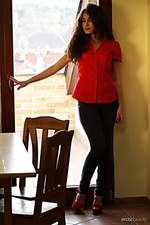 Presenting soika a 1 natural beauty, soika a, mesmerizes with her full head of hair and perky tits. 