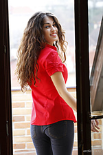 Presenting soika a 1 natural beauty, soika a, mesmerizes with her full head of hair and perky tits. 