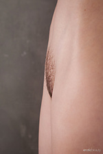 Presenting ulia new model ulia bares her slender, naked body and trimmed pussy in the studio.