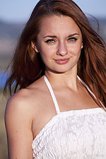 On the range busty mishel c flaunts her luscious body outdoors.