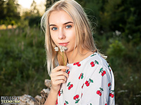 Cutie posing in the woods