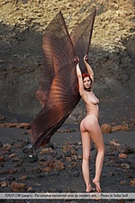  diablo de fuego diablo de fuego (fire devil in spanish) is the title of this new ariel set, and the name couldnt be more appropriate. Spend any amount of time perusing gorgeous young fully nude ariel as she poses on this barren, ashy, fire-sprayed landsc