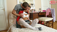 Rough teen banging