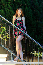 Alice may alice may poses outdoors baring her petite body and smooth pussy. Alice may alice may poses outdoors baring her petite body and smooth pussy.