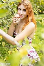 Hot cutie in the park