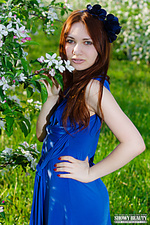 Charming teen outdoor