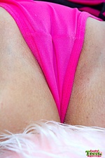 Girl has kitchen fun